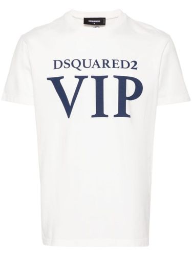 T-shirt en coton à logo imprimé - DSQUARED2 - Modalova