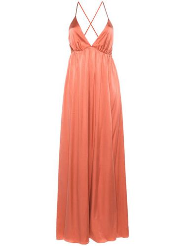 Robe longue en satin - ZIMMERMANN - Modalova