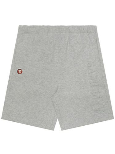 Short de sport chiné à logo embossé - AAPE BY *A BATHING APE® - Modalova