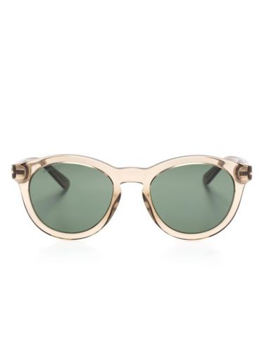 Lunettes de soleil à monture pantos - Gucci Eyewear - Modalova