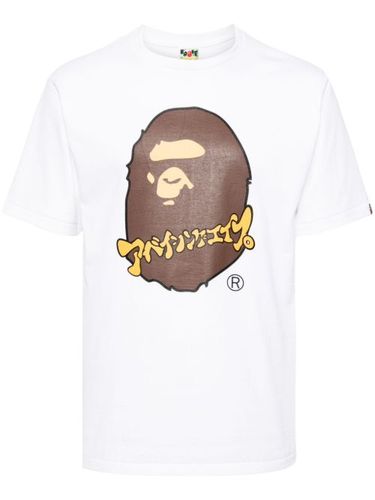 T-shirt Katakana Ape Head - A BATHING APE® - Modalova