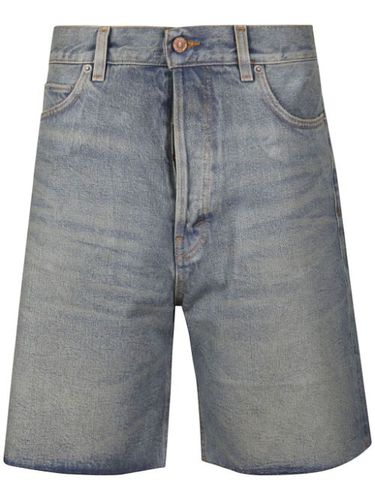 Short en jean à effet délavé - Haikure - Modalova