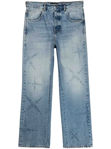 Jean droit à ornements strassés - Purple Brand - Modalova
