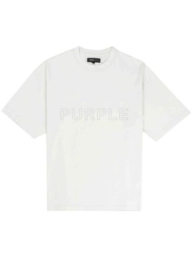 T-shirt en coton à effet taches de peinture - Purple Brand - Modalova