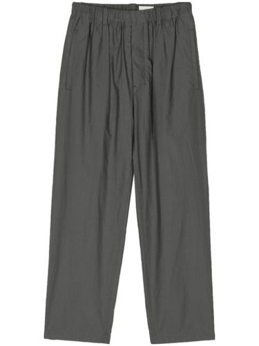 Pantalon droit en popeline - LEMAIRE - Modalova