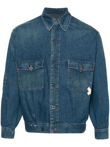 Veste en jean à effet usé - Maison Margiela - Modalova