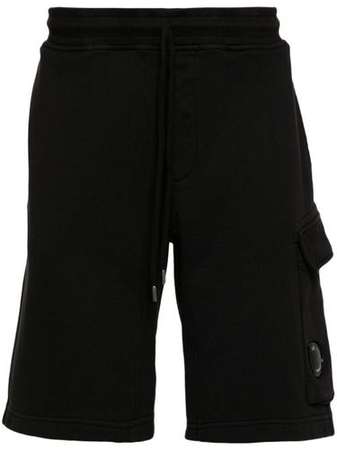 Short de sport Diagonals en coton - C.P. Company - Modalova