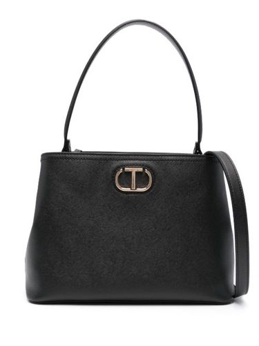 TWINSET sac à main Oval T - Noir - TWINSET - Modalova