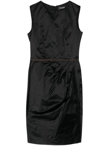 Robe en soie à design drapé (années 2000) - CHANEL Pre-Owned - Modalova