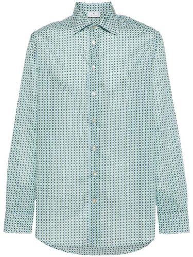 Chemise en coton à imprimé géométrique - ETRO - Modalova