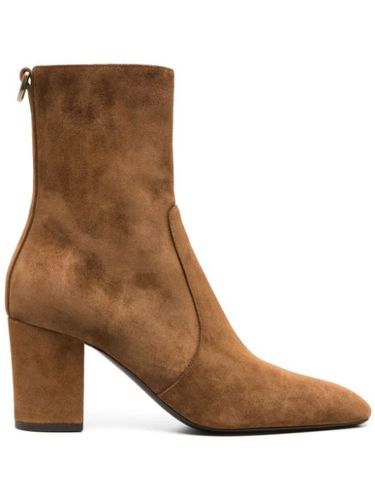 Bottes Betty en daim 70 mm - Saint Laurent - Modalova