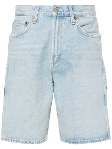 Short en jean à taille haute - AGOLDE - Modalova