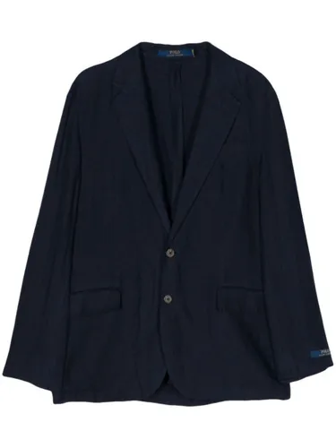 Blazer en lin à simple boutonnage - Polo Ralph Lauren - Modalova