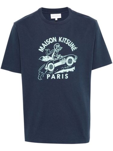 T-shirt Racing en coton - Maison Kitsuné - Modalova