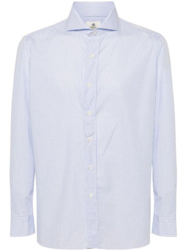 Chemise en coton à carreaux - Borrelli - Modalova