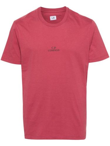 T-shirt en coton à logo imprimé - C.P. Company - Modalova
