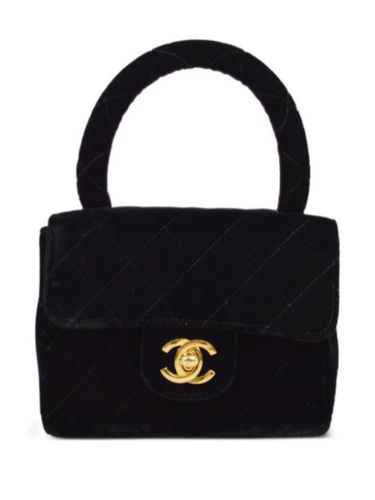 Mini sac à main matelassé Kelly (1995) - CHANEL Pre-Owned - Modalova