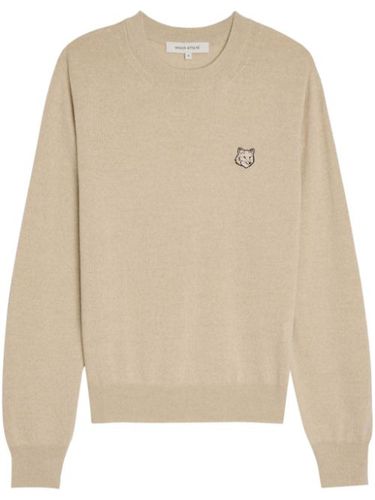 W Bold Fox Head Patch Regular Jumper - Maison Kitsuné - Modalova