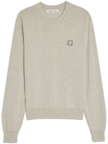 W Bold Fox Head Patch Regular Jumper - Maison Kitsuné - Modalova