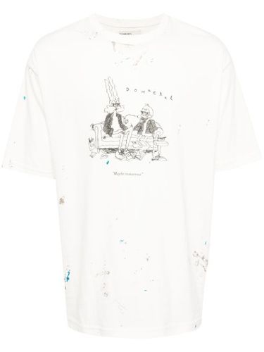 T-shirt Scuff Tomorrow à imprimé graphique - DOMREBEL - Modalova