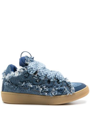 Lanvin baskets Curb en jean - Bleu - Lanvin - Modalova