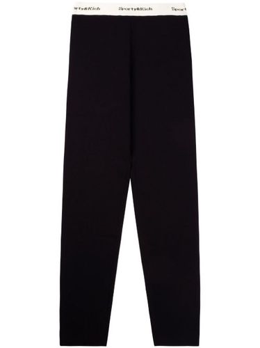 Legging nervuré à logo - Sporty & Rich - Modalova