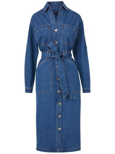 Veronica Beard robe Evelyn - Bleu - Veronica Beard - Modalova