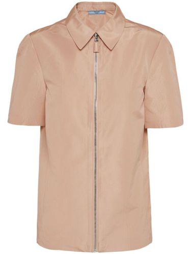 Blouse à logo émaillé - Prada - Modalova