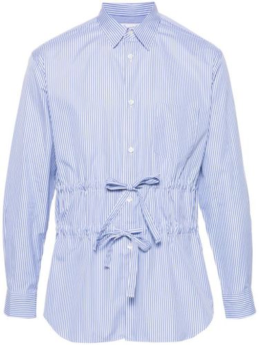 Chemise rayée à taille à lien de resserrage - Comme Des Garçons Shirt - Modalova