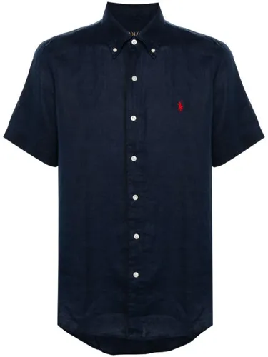 Chemise en lin à logo Polo Pony - Polo Ralph Lauren - Modalova