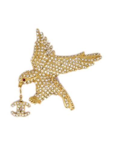 Broche aigle en orplaqué (2001) - CHANEL Pre-Owned - Modalova