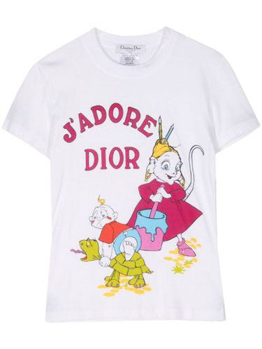 T-shirt à imprimé J'Adore Dior (2002) - Christian Dior Pre-Owned - Modalova