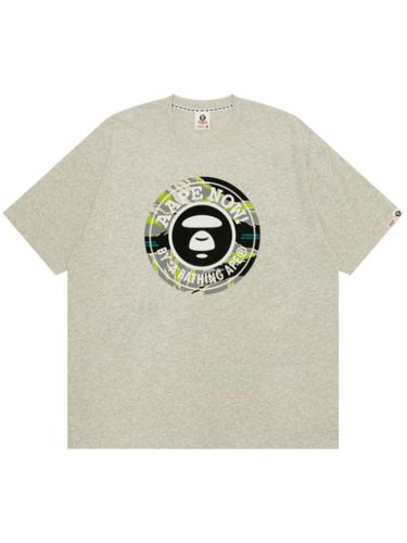 T-shirt à imprimé Moonface - AAPE BY *A BATHING APE® - Modalova