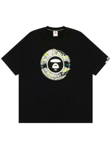 T-shirt à imprimé Moonface - AAPE BY *A BATHING APE® - Modalova