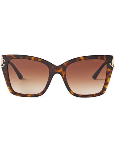 Lunettes de soleil Kira à monture carrée - Jimmy Choo Eyewear - Modalova