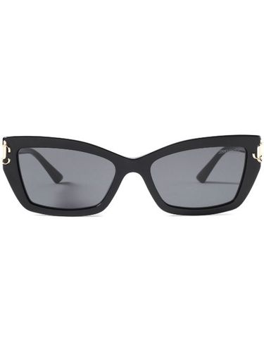 Lunettes de soleil à monture papillon - Jimmy Choo Eyewear - Modalova
