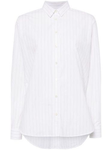 Chemise en coton à fines rayures - TOTEME - Modalova