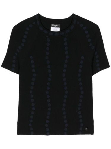 T-shirt à pois brodés (années 2000) - CHANEL Pre-Owned - Modalova