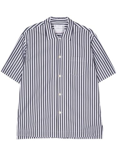 Chemise en popeline à rayures - sacai - Modalova