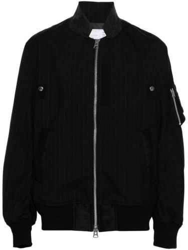 Veste bomber à rayures - sacai - Modalova