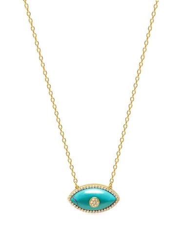 Collier Evil Eye en chaîne - Nialaya Jewelry - Modalova