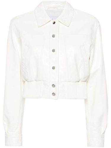 IRO veste Bulut en cuir - Blanc - IRO - Modalova