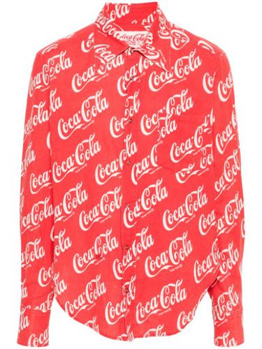 X Coca-Cola chemise à imprimé graphique - ERL - Modalova