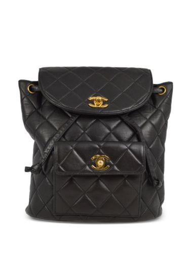 Grand sac à dos Duma en cuir (1995) - CHANEL Pre-Owned - Modalova