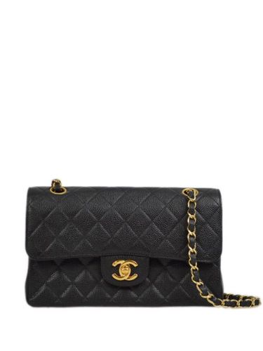 Petit sac porté épaule Double Flap (2000) - CHANEL Pre-Owned - Modalova