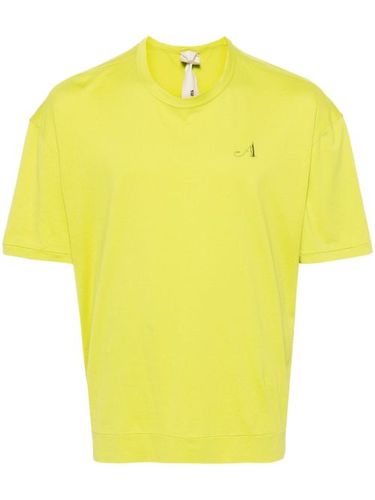 T-shirt en coton à logo brodé - Ten C - Modalova