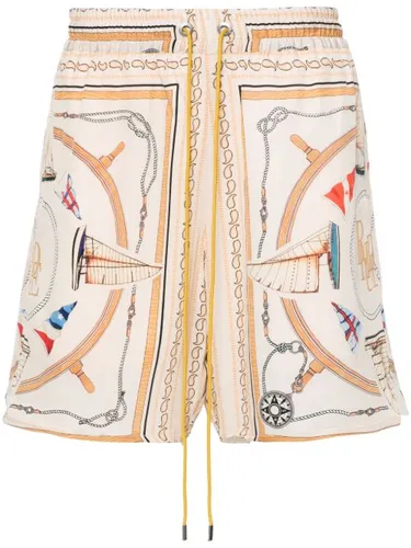 Short Nautica en soie - RHUDE - Modalova