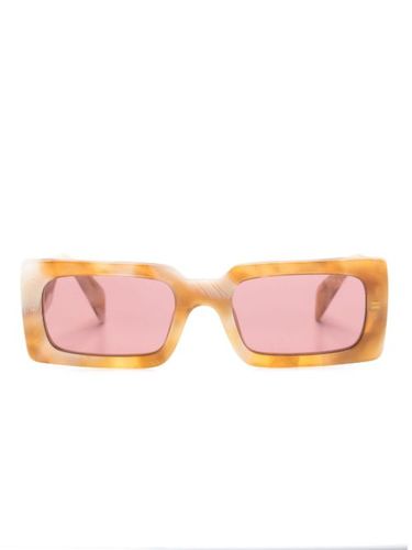 Lunettes de soleil rectangulaires à logo imprimé - Prada Eyewear - Modalova