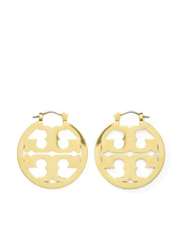 Boucles d'oreilles Miller à fini poli - Tory Burch - Modalova