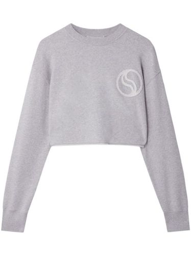 Sweat S-Wave à coupe crop - Stella McCartney - Modalova